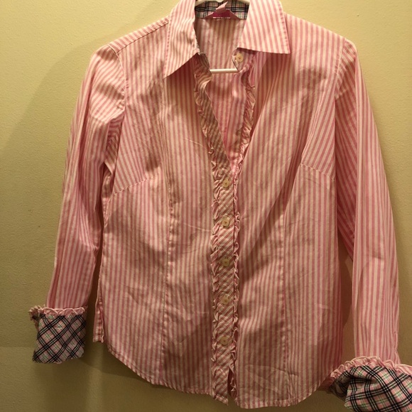 lilly pulitzer button up - Picture 8 of 8